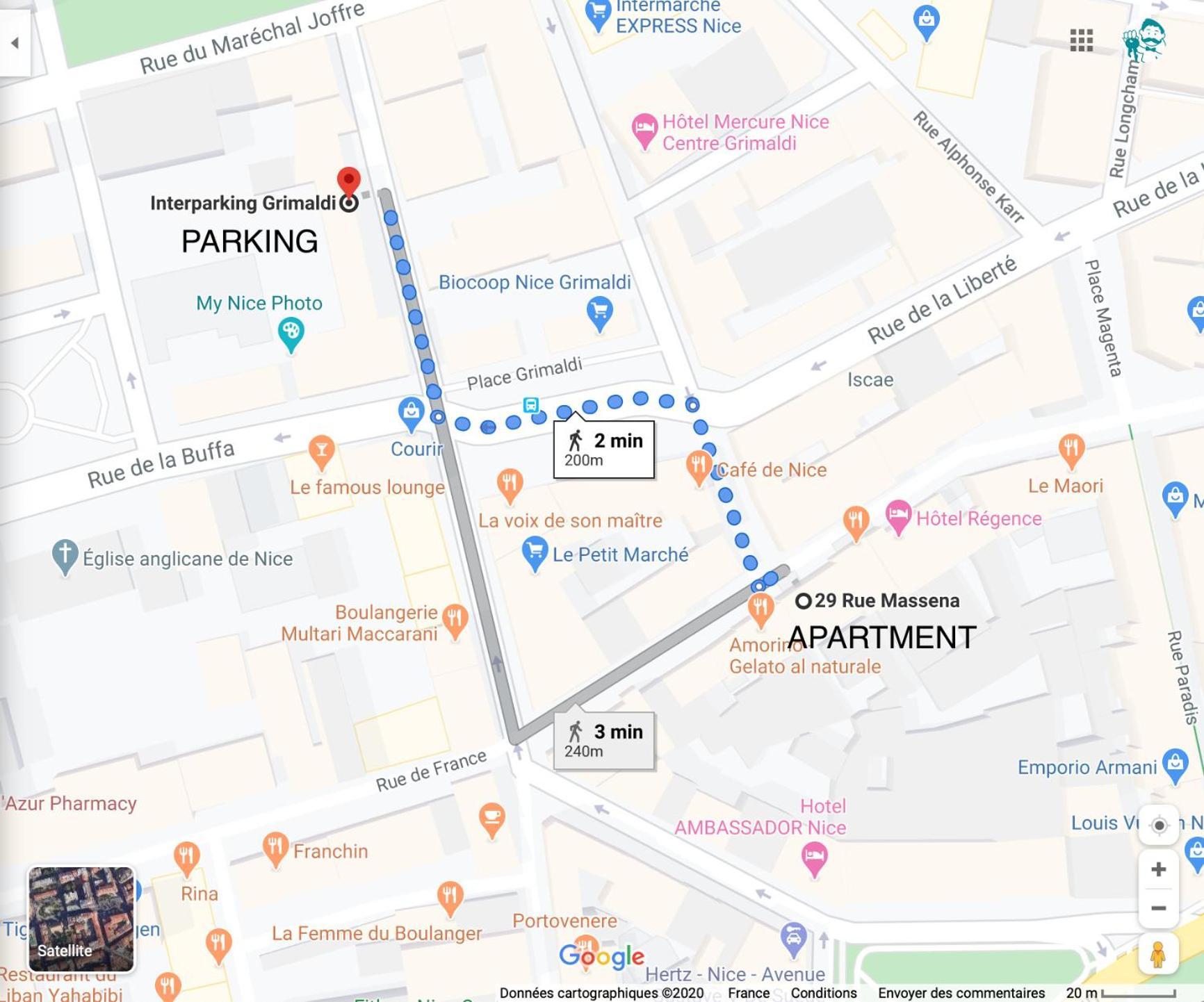 شقة Massena Street - 1 Bdr Duplex With Ac & Parking نيس المظهر الخارجي الصورة