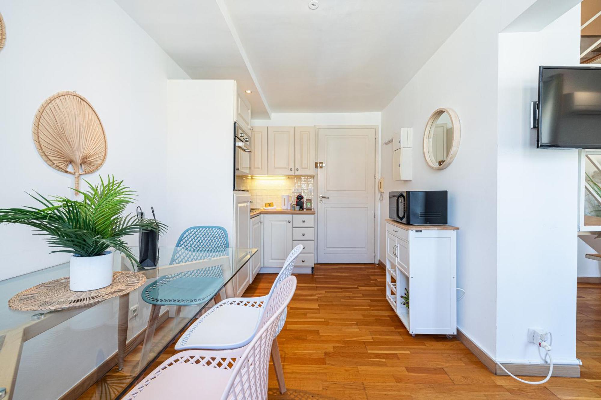 شقة Massena Street - 1 Bdr Duplex With Ac & Parking نيس المظهر الخارجي الصورة