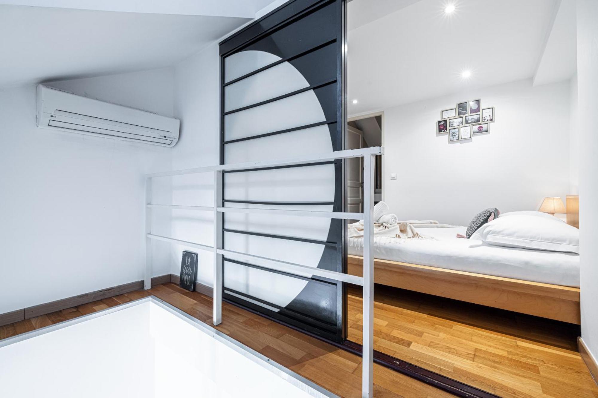 شقة Massena Street - 1 Bdr Duplex With Ac & Parking نيس المظهر الخارجي الصورة